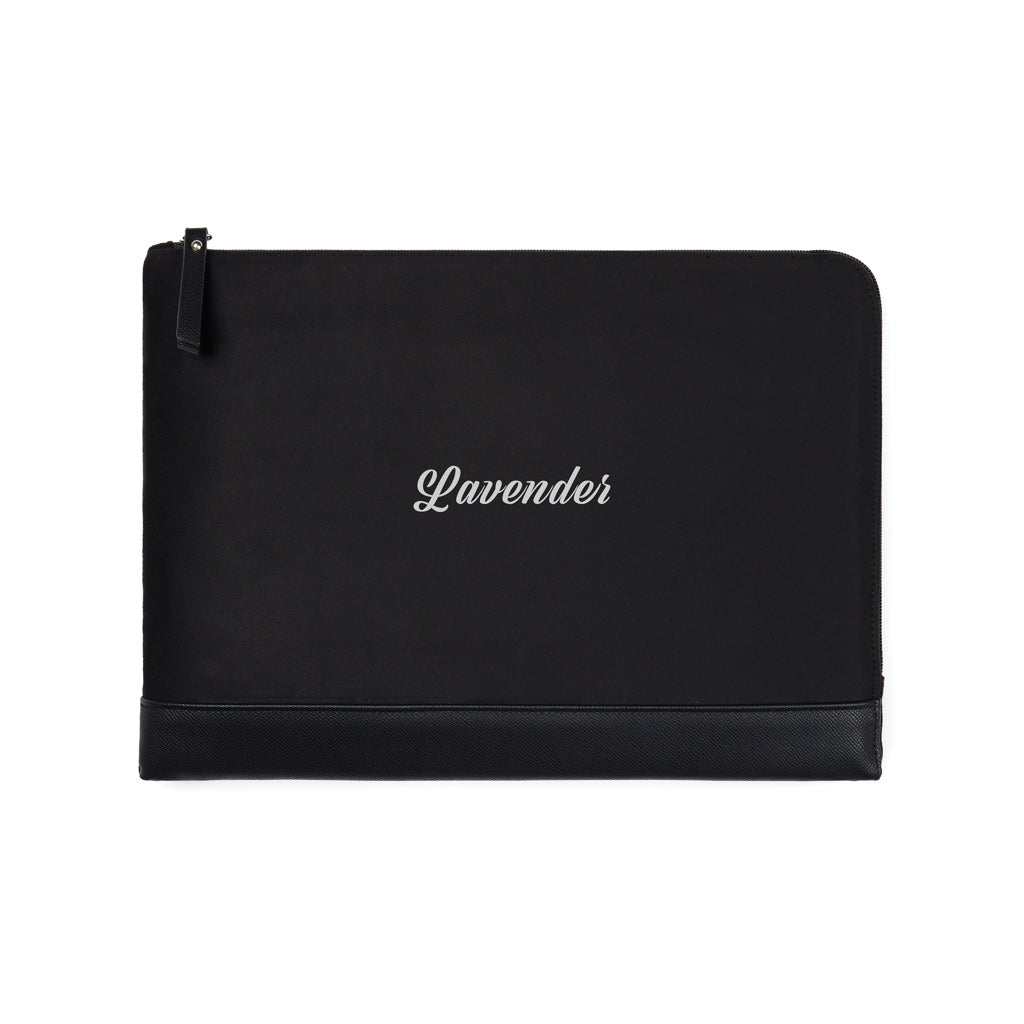 VINGA Marlow RCS recycled polyester 16' laptop sleeve - Black