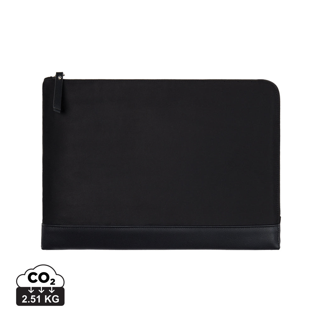 VINGA Marlow RCS recycled polyester 16' laptop sleeve - Black