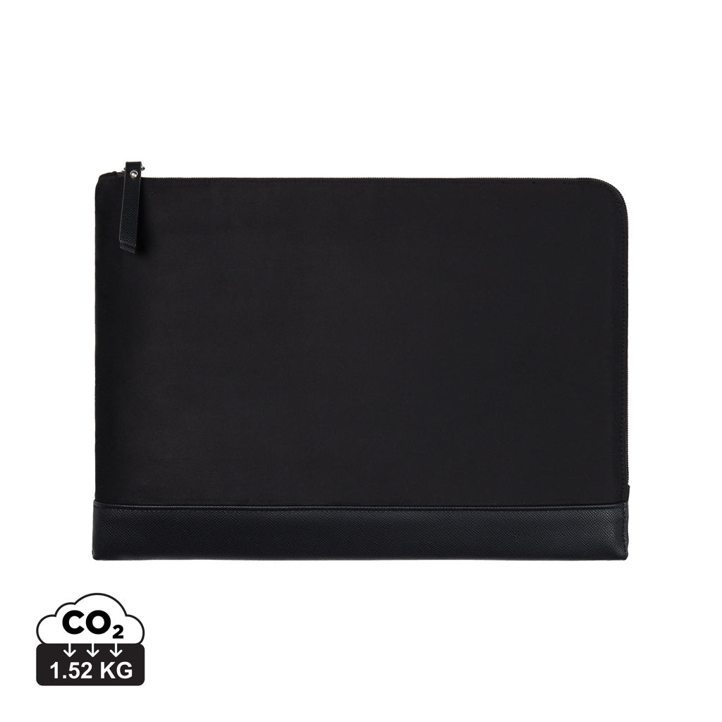 VINGA Marlow RCS recycled polyester 16' laptop sleeve - Black