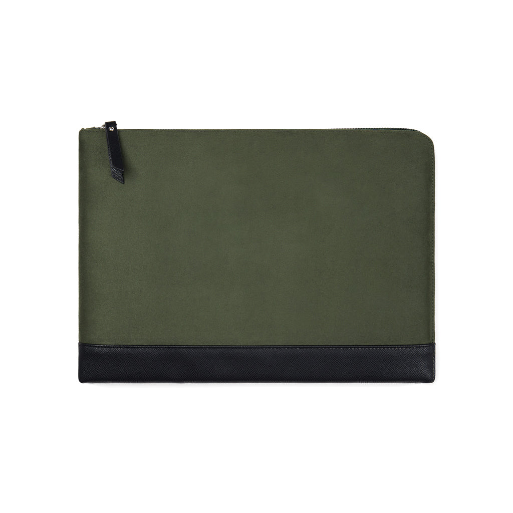 VINGA Marlow RCS recycled polyester 16' laptop sleeve - Green