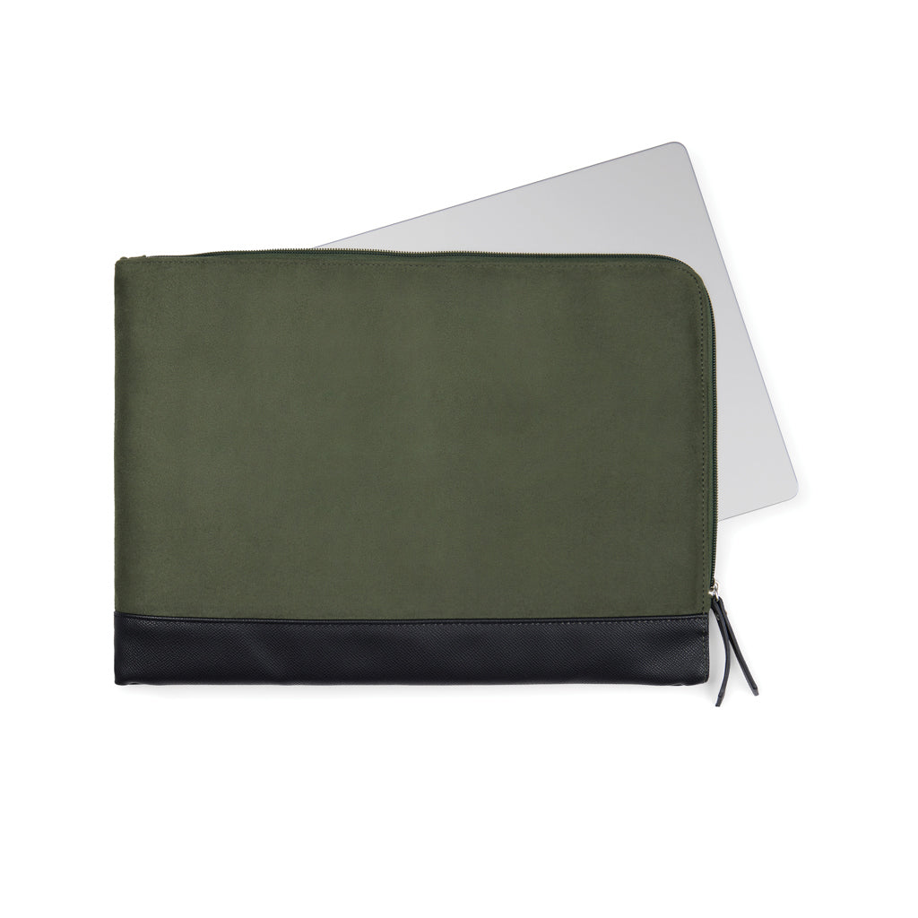 VINGA Marlow RCS recycled polyester 16' laptop sleeve - Green