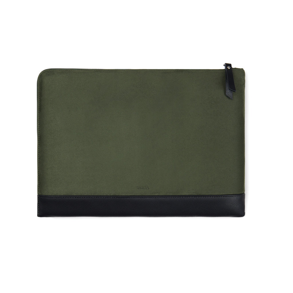 VINGA Marlow RCS recycled polyester 16' laptop sleeve - Green