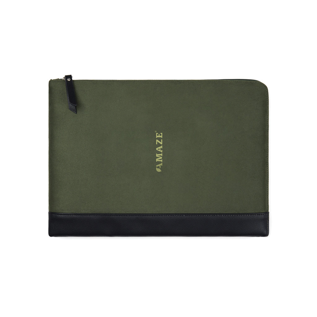 VINGA Marlow RCS recycled polyester 16' laptop sleeve - Green