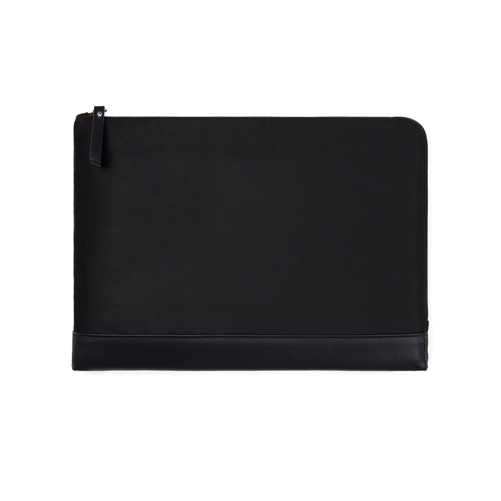 VINGA Marlow RCS recycled polyester 14' laptop sleeve - Black