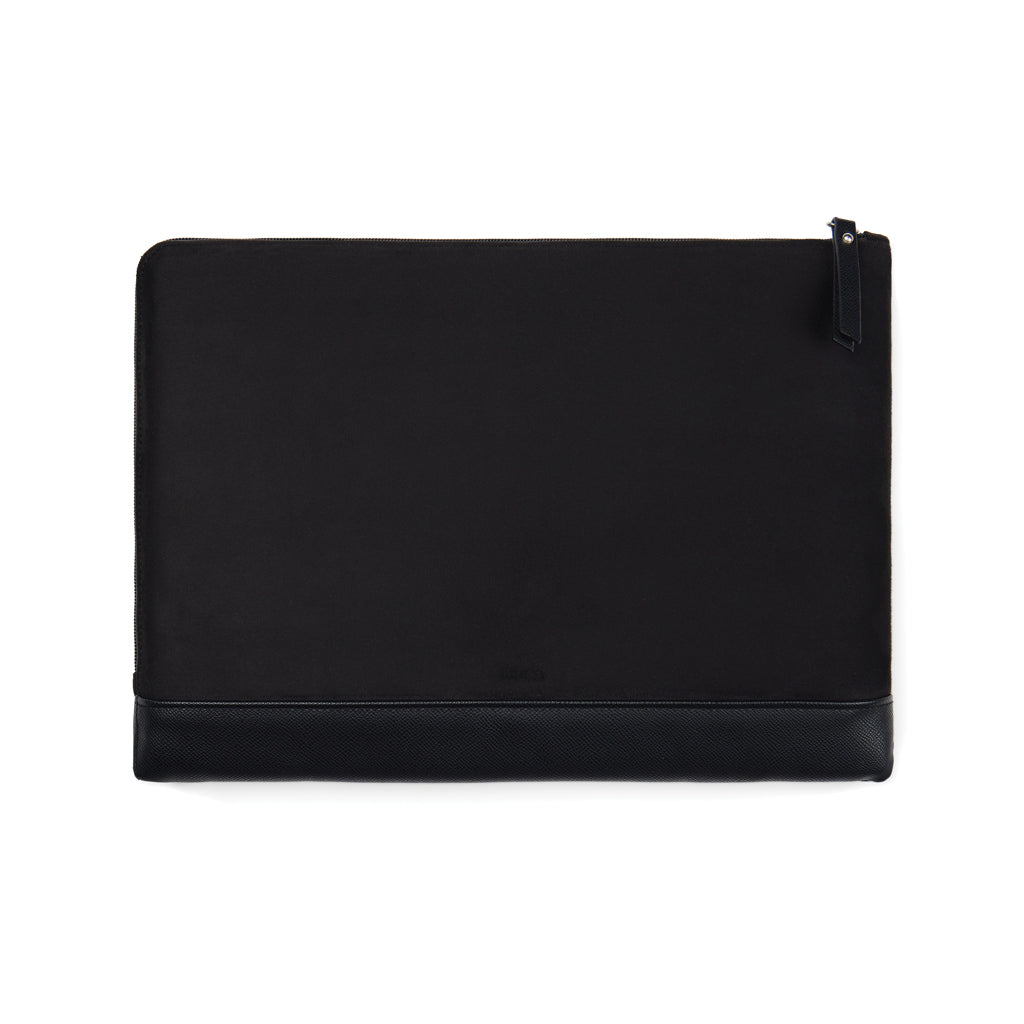 VINGA Marlow RCS recycled polyester 14' laptop sleeve - Black