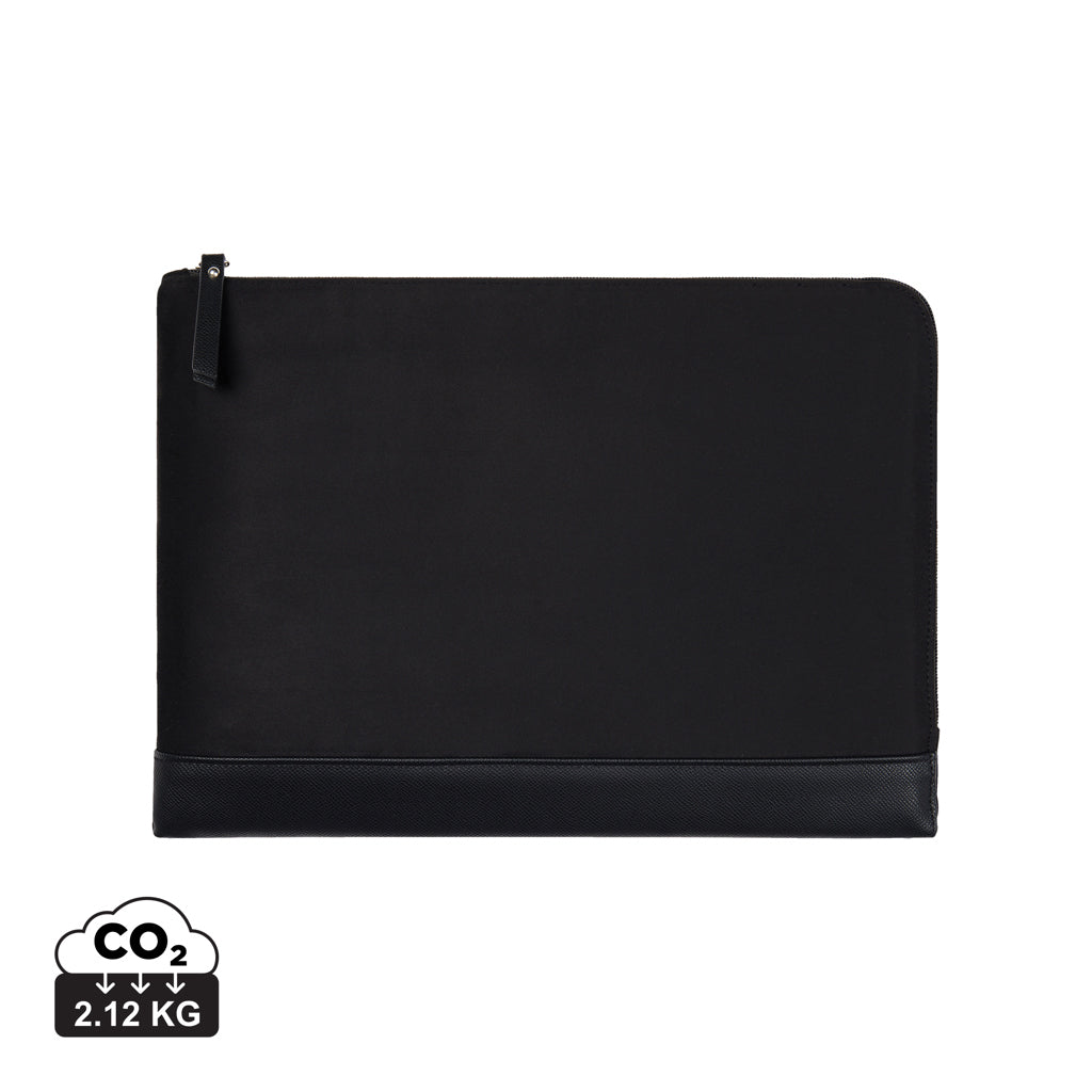 VINGA Marlow RCS recycled polyester 14' laptop sleeve - Black