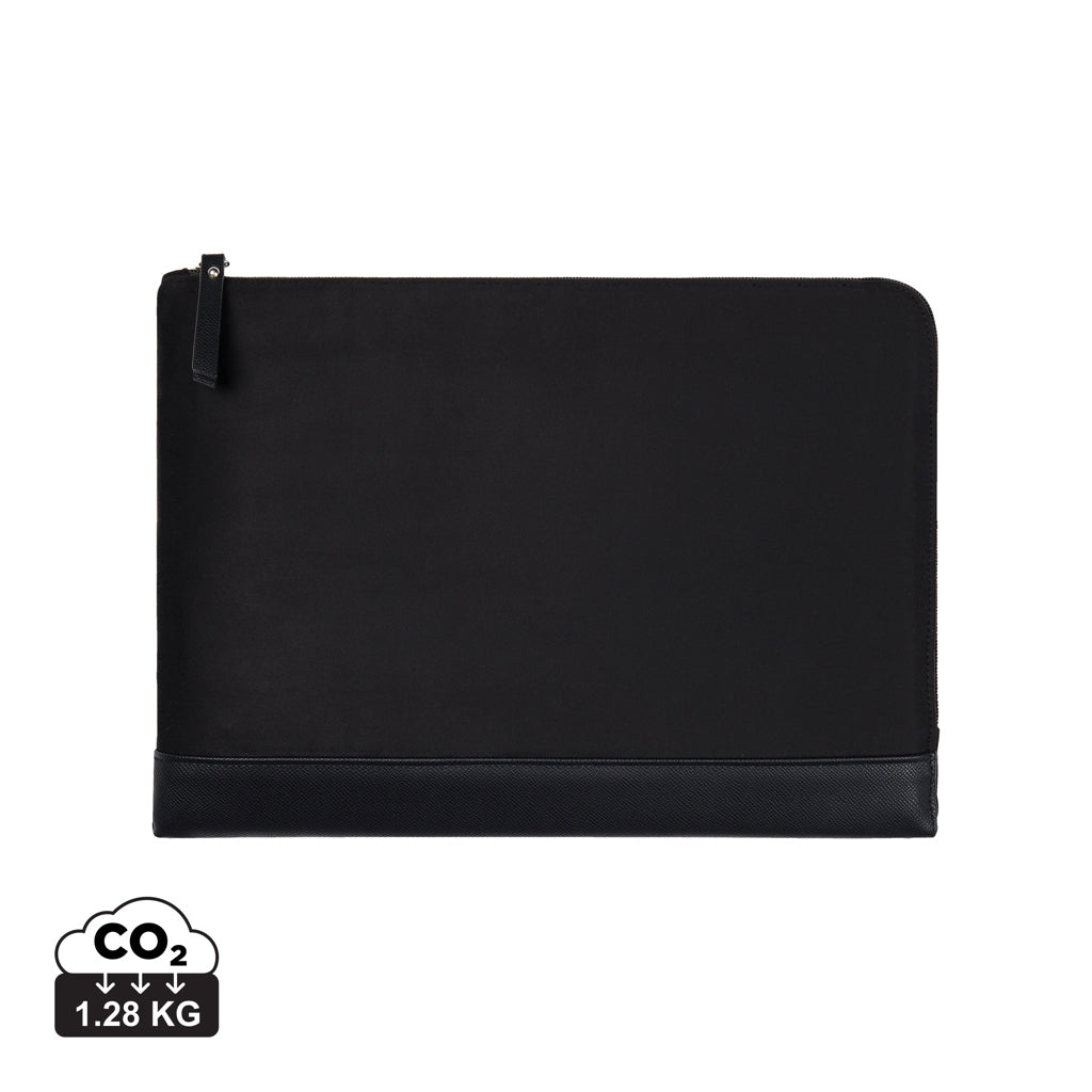 VINGA Marlow RCS recycled polyester 14' laptop sleeve - Black