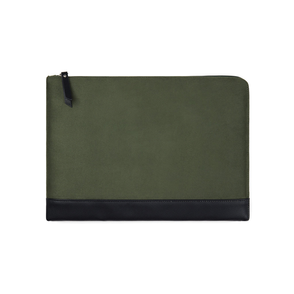 VINGA Marlow RCS recycled polyester 14' laptop sleeve - Green