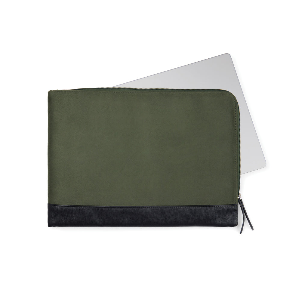 VINGA Marlow RCS recycled polyester 14' laptop sleeve - Green