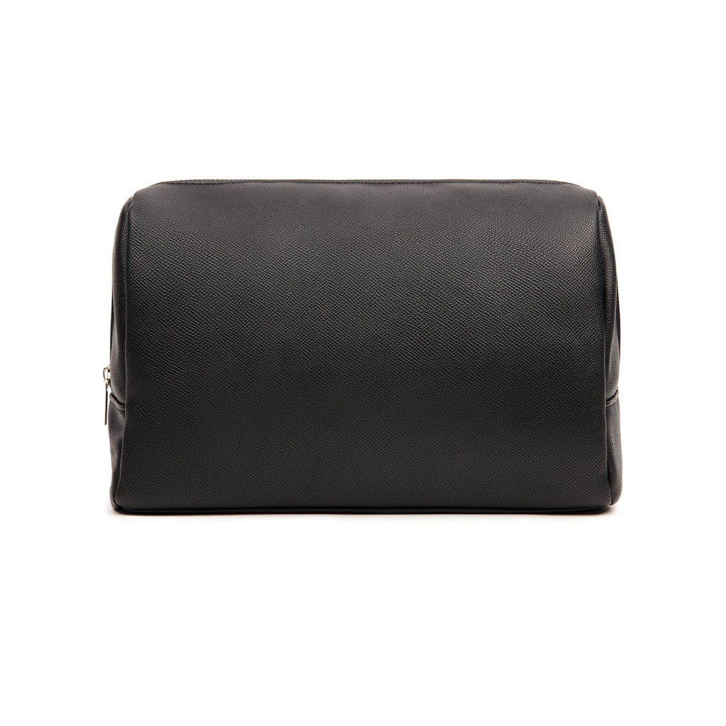 VINGA Bermond RCS recycled PU toiletry bag - Black