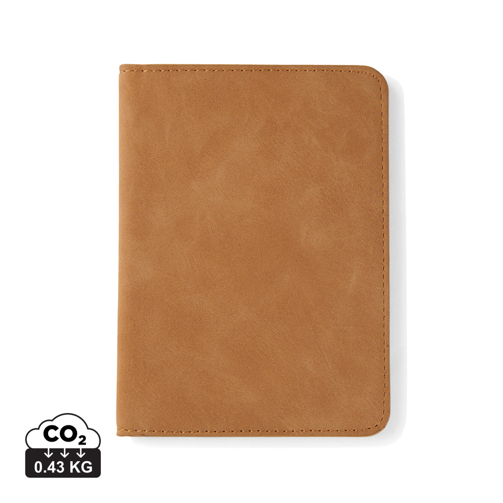 VINGA Bosler RCS RFID passport cover - Brown