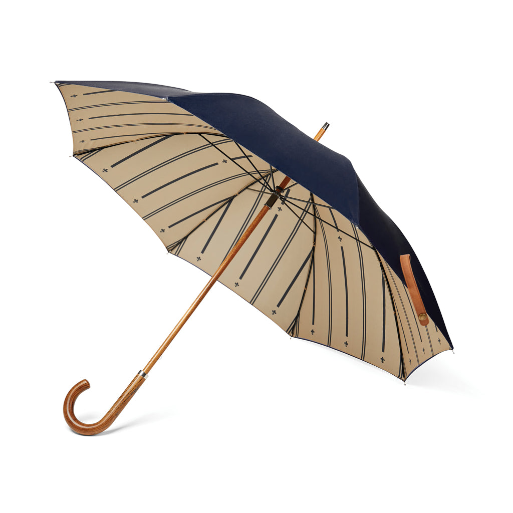 VINGA Bosler AWARE™ recycled pet 23' umbrella - Navy