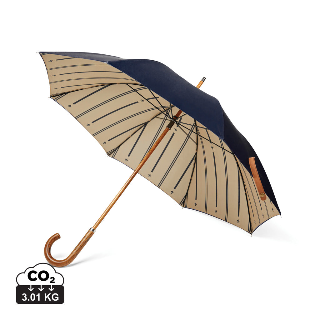 VINGA Bosler AWARE™ recycled pet 23' umbrella - Navy