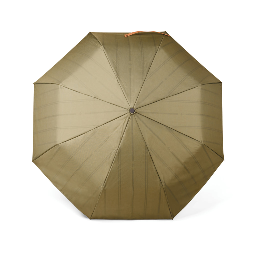 VINGA Bosler AWARE™ recycled pet 21' foldable umbrella - Green