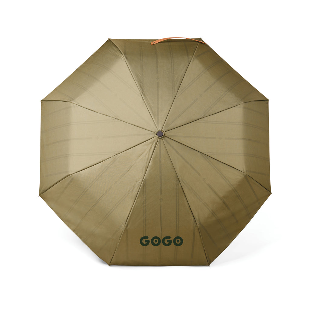 VINGA Bosler AWARE™ recycled pet 21' foldable umbrella - Green