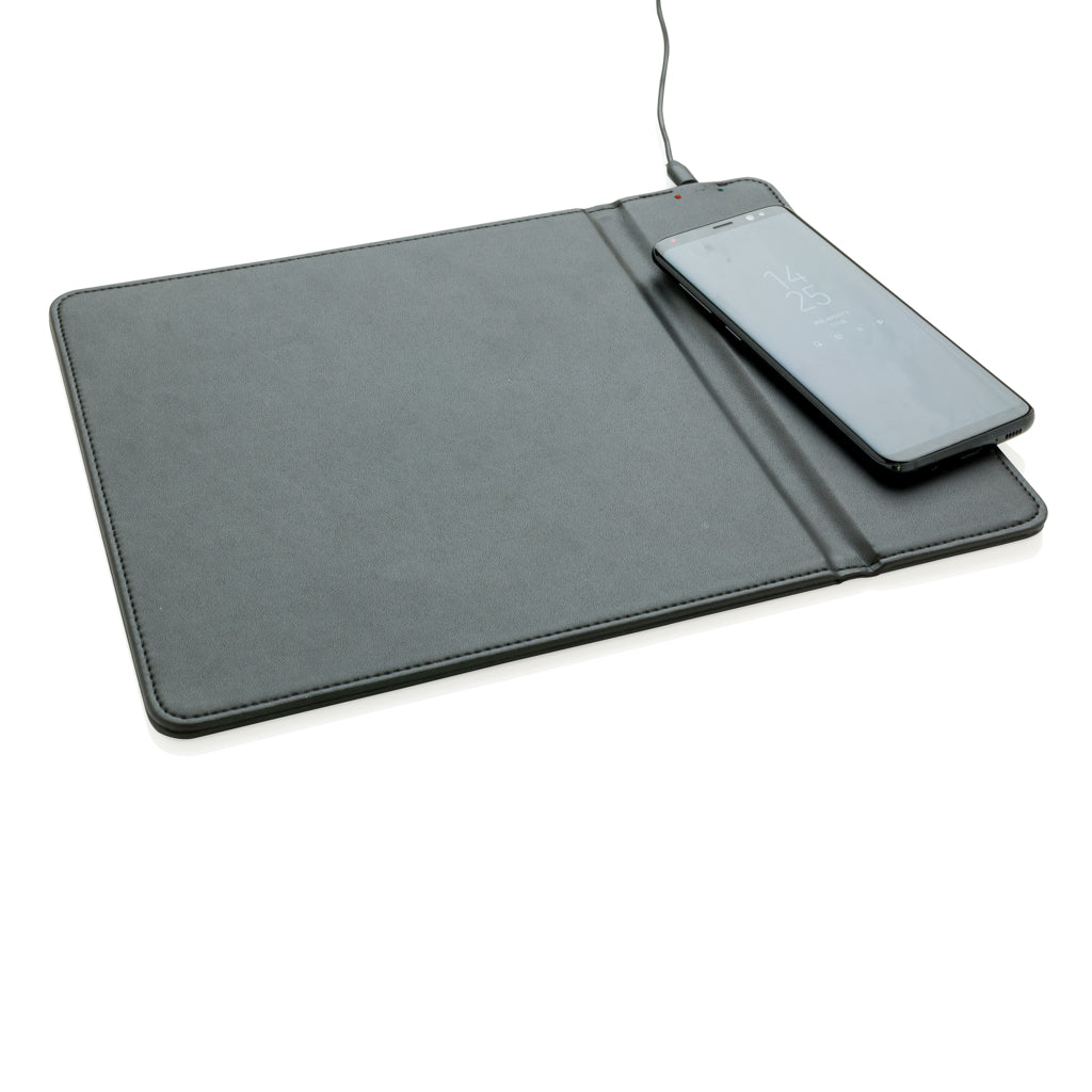 Mousepad with 5W wireless charging - Black