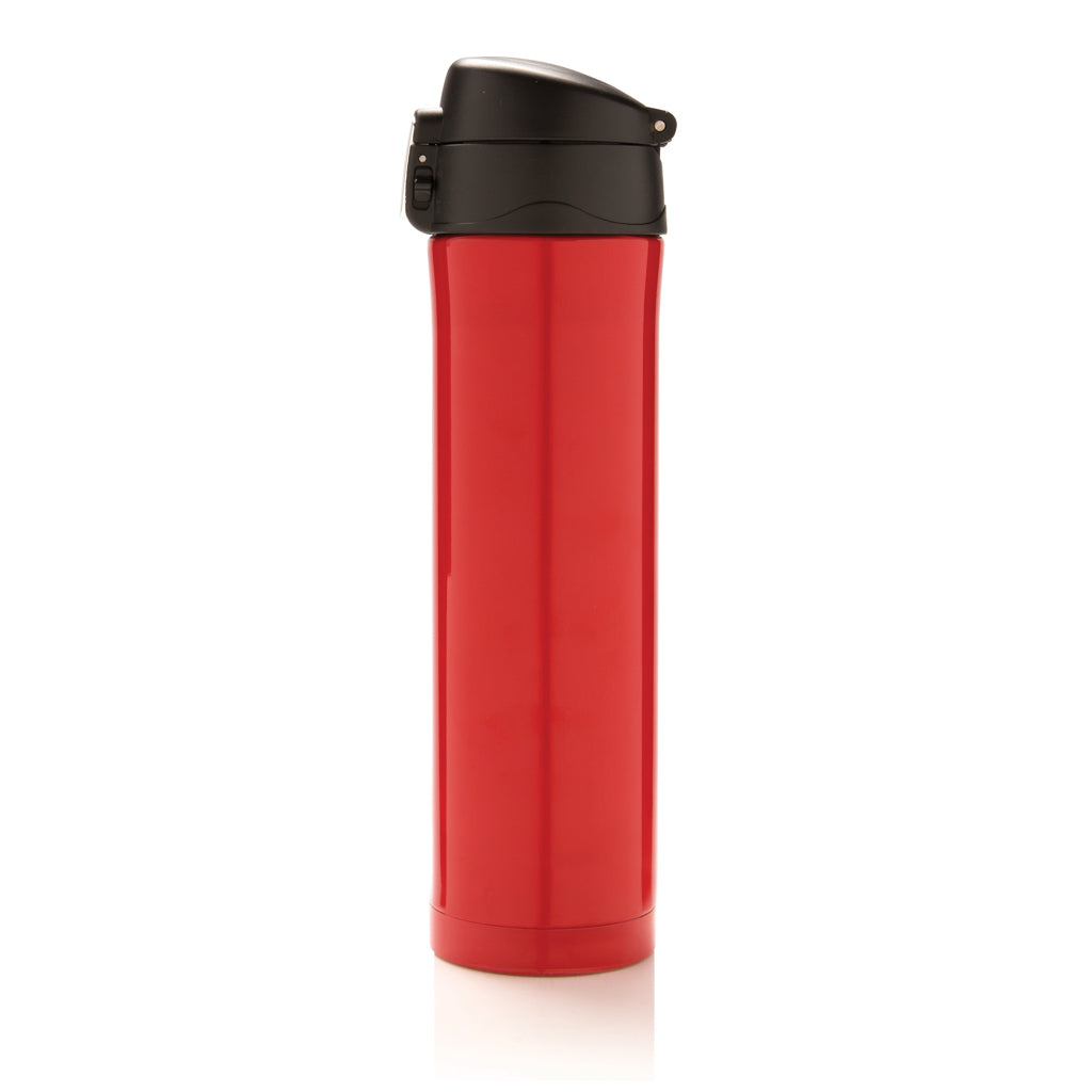 Easy lock vacuum flask - Red