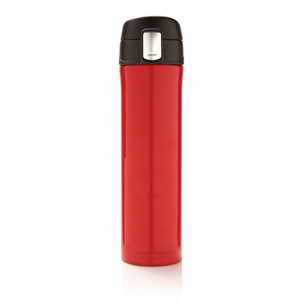 Easy lock vacuum flask - Red