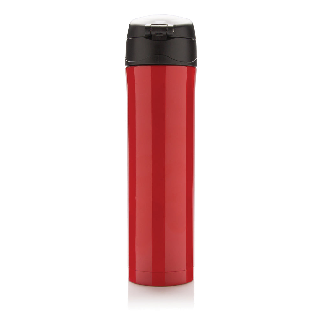 Easy lock vacuum flask - Red