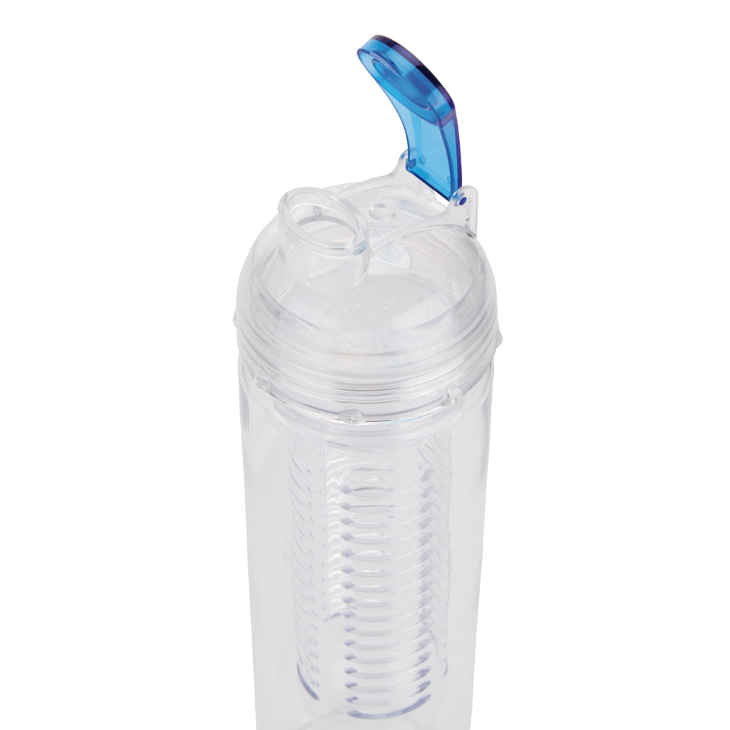 Water bottle with infuser - Blue