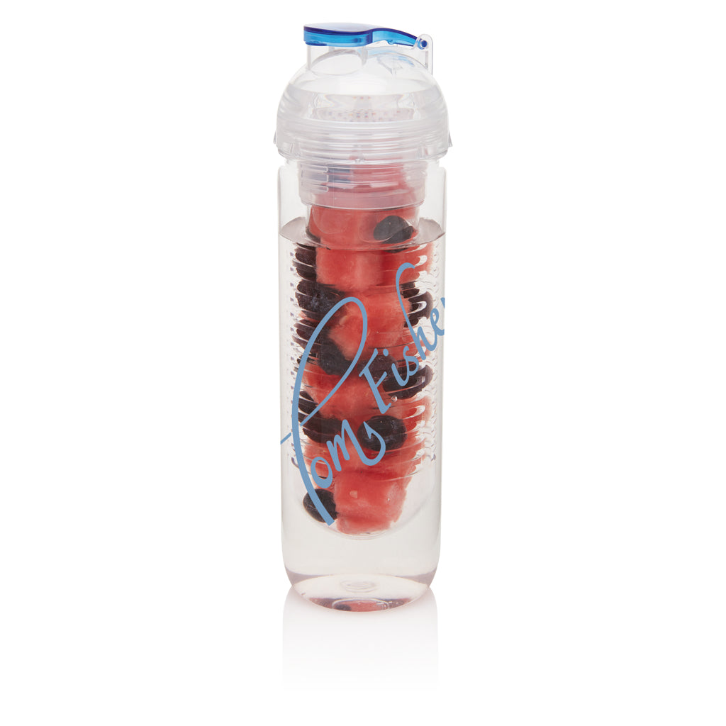 Water bottle with infuser - Blue