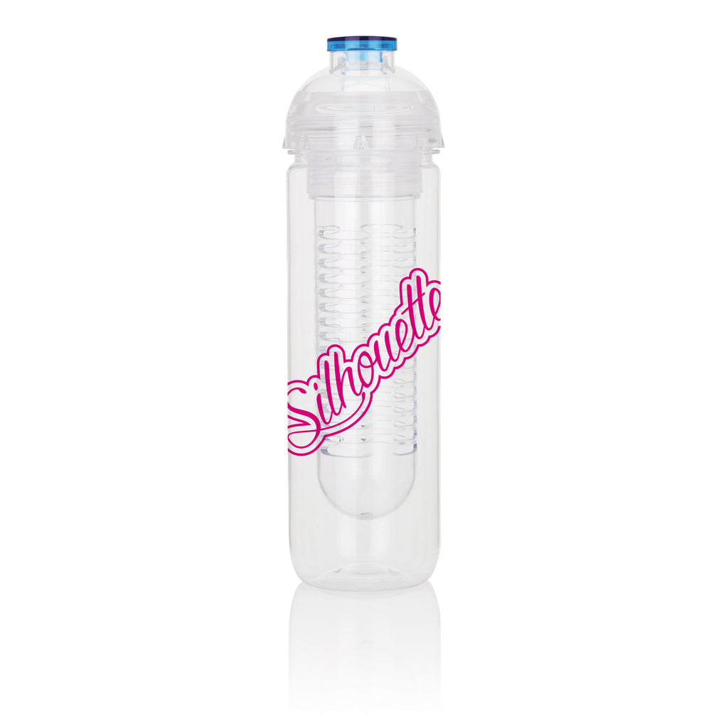Water bottle with infuser - Blue
