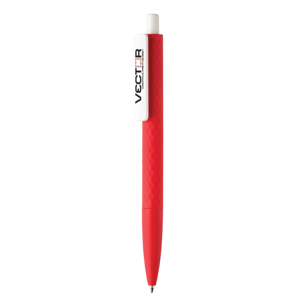 X3 RCS certified R-ABS pen smooth touch - Red