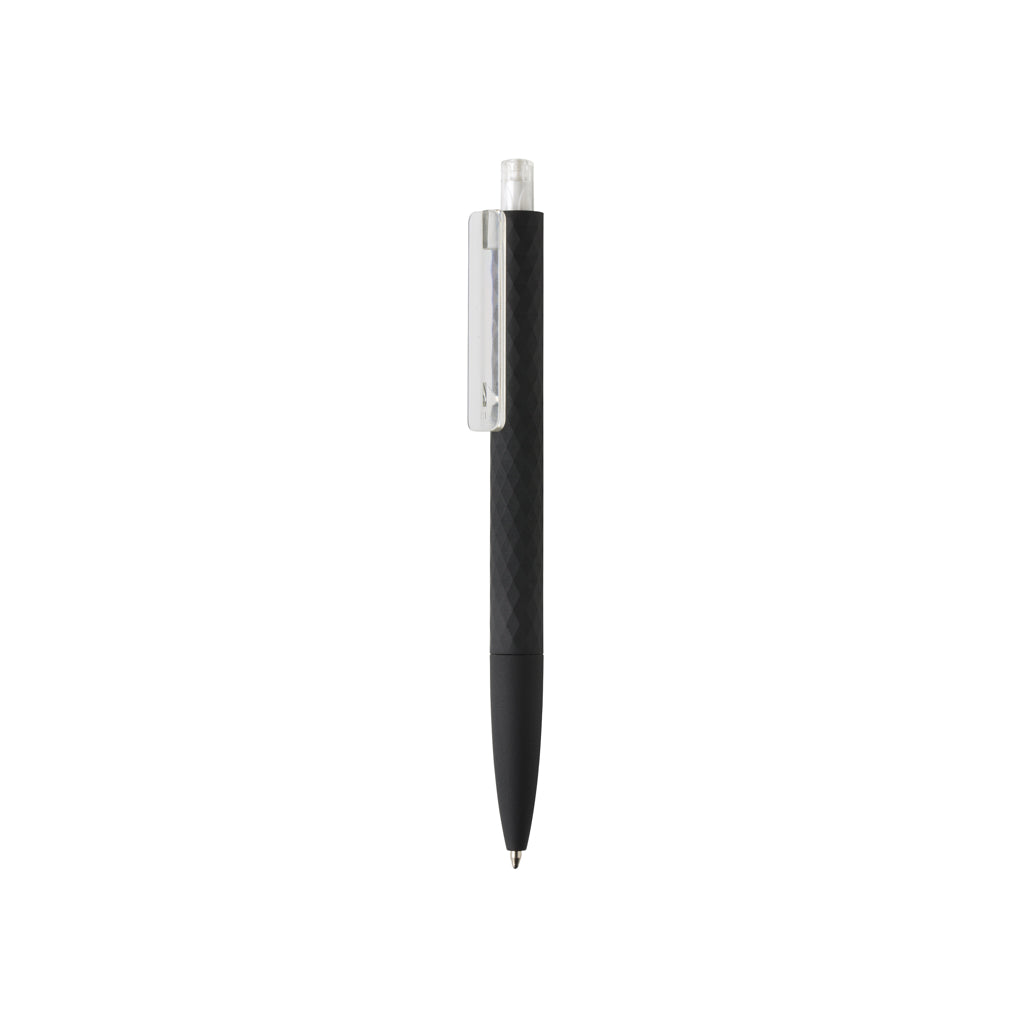 X3 RCS certified R-ABS black smooth touch pen - Transparent