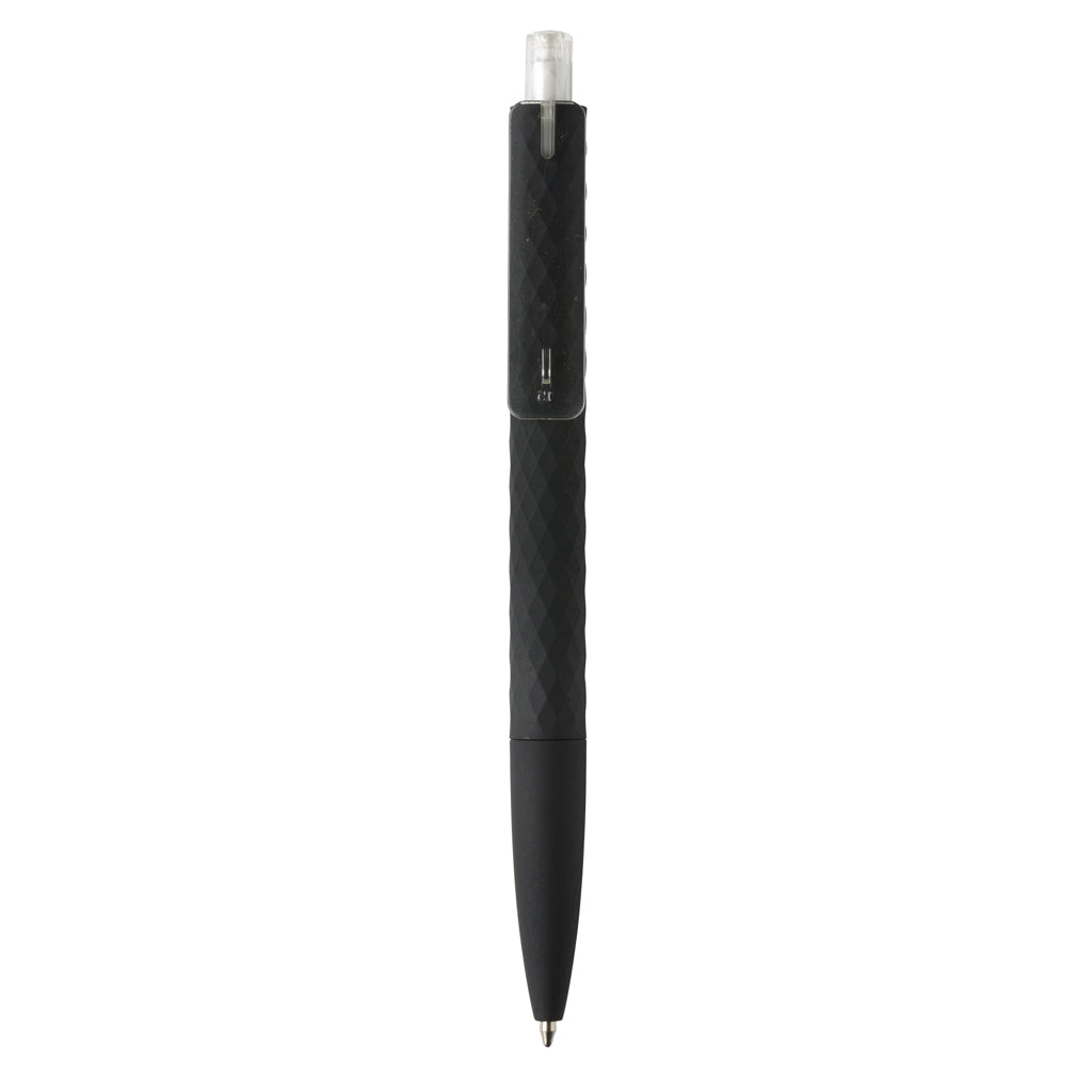 X3 RCS certified R-ABS black smooth touch pen - Transparent