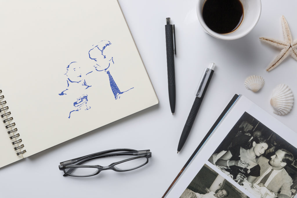 X3 RCS certified R-ABS black smooth touch pen - Black