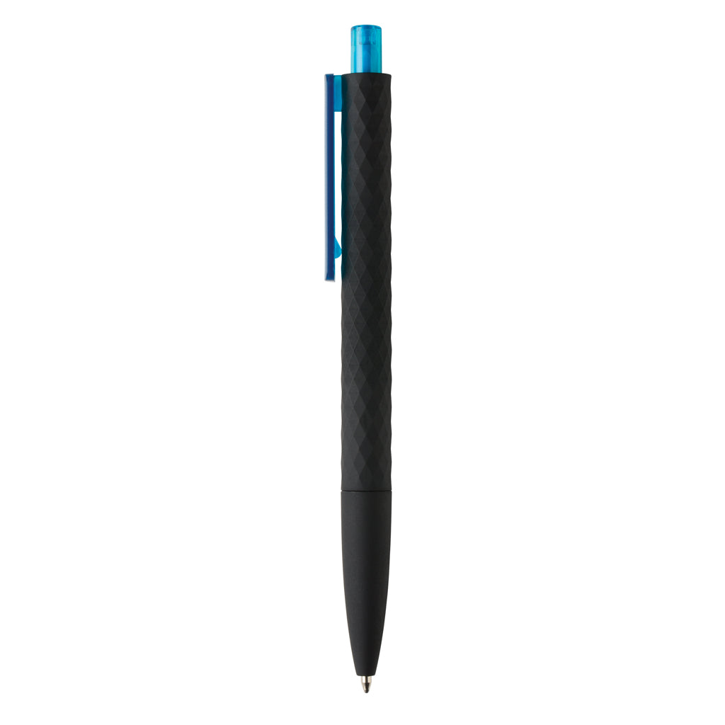 X3 RCS certified R-ABS black smooth touch pen - Light Blue