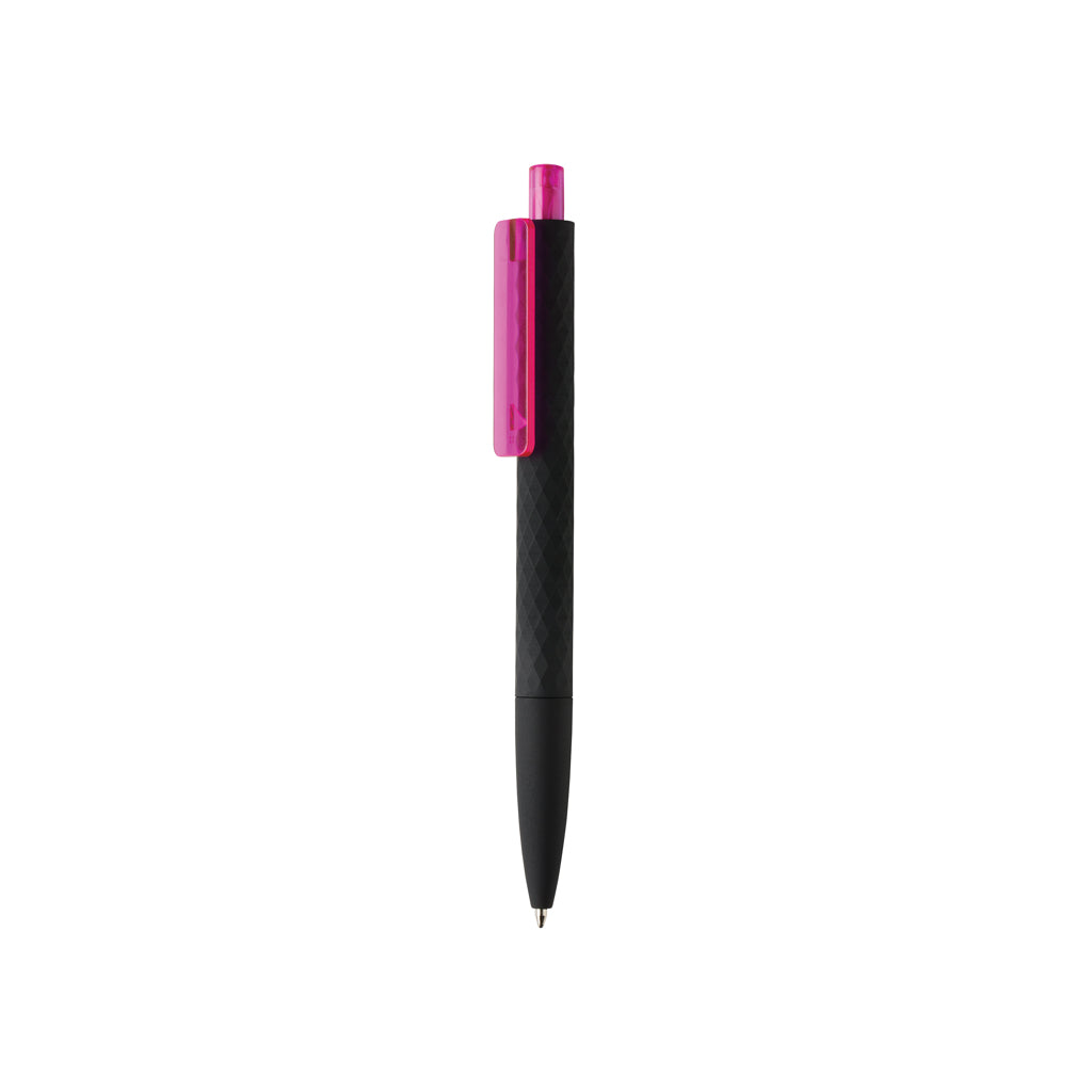 X3 RCS certified R-ABS black smooth touch pen - Pink