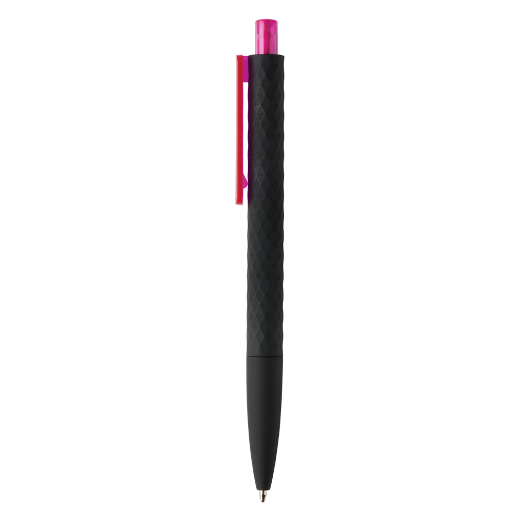 X3 RCS certified R-ABS black smooth touch pen - Pink