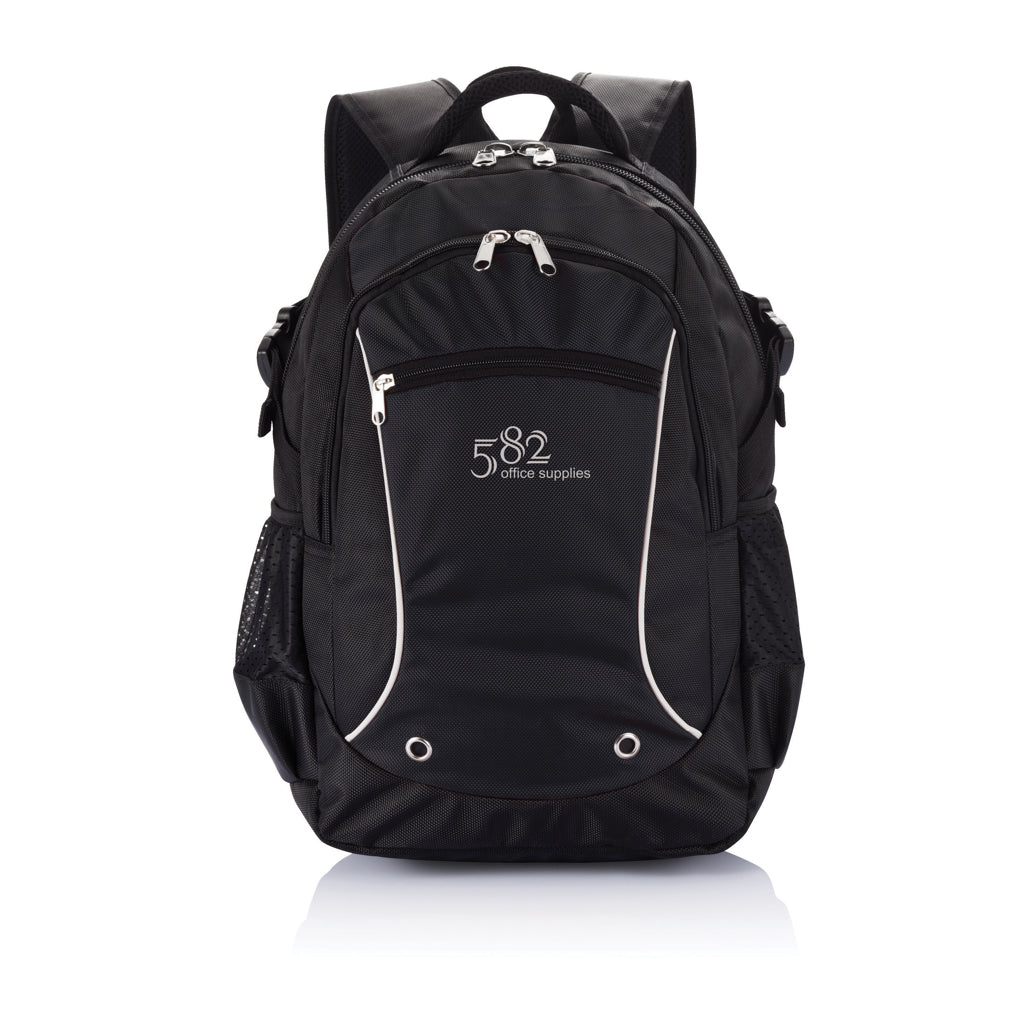 Denver laptop backpack PVC free - Black