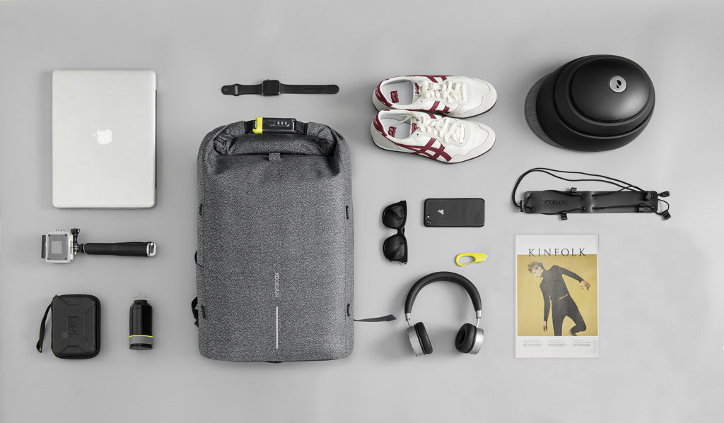 Urban anti-theft cut-proof backpack - Grey