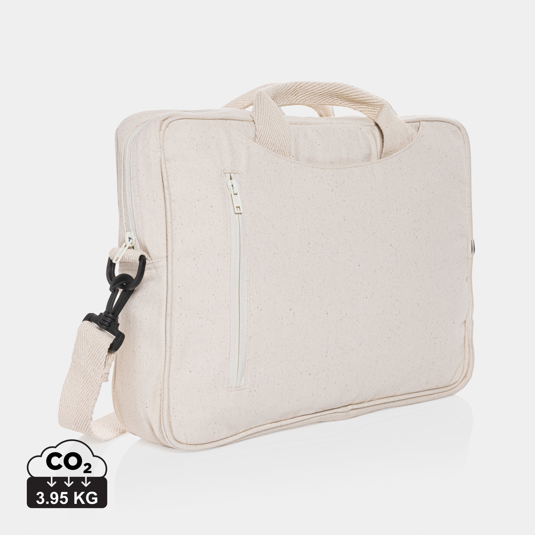 Laluka AWARE™ recycled cotton 15.4 inch laptop bag