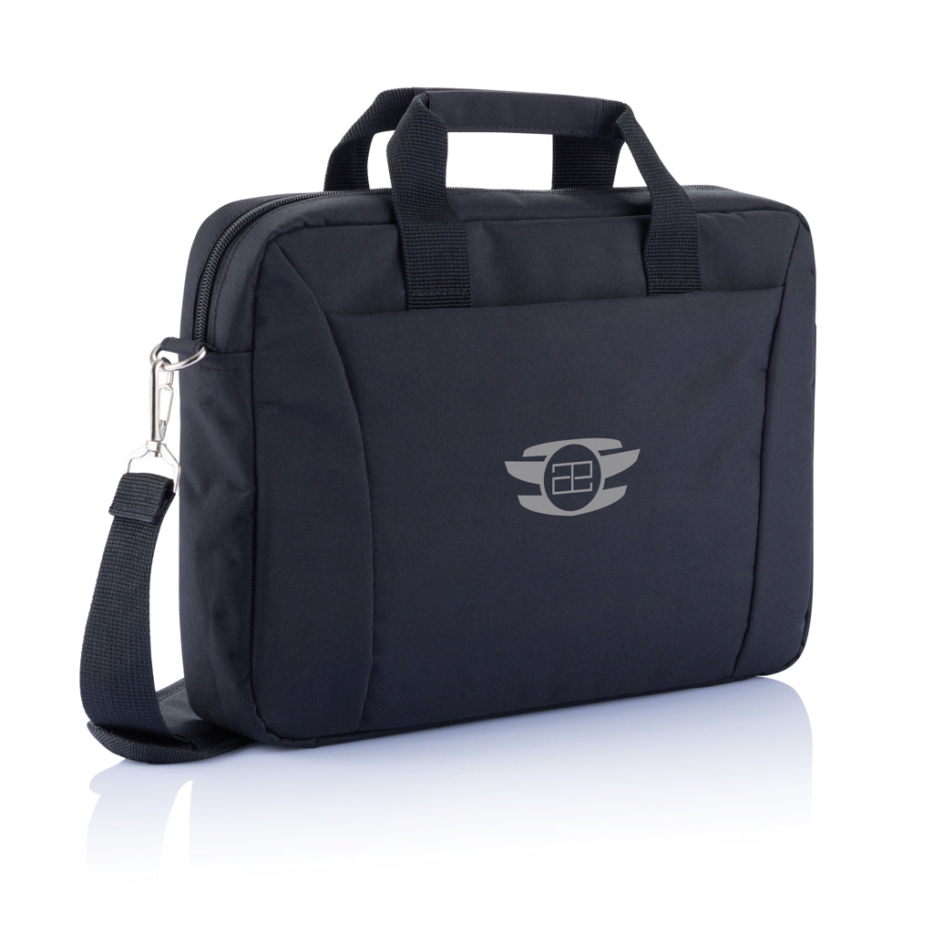 15.4” exhibition laptop bag PVC free - Black
