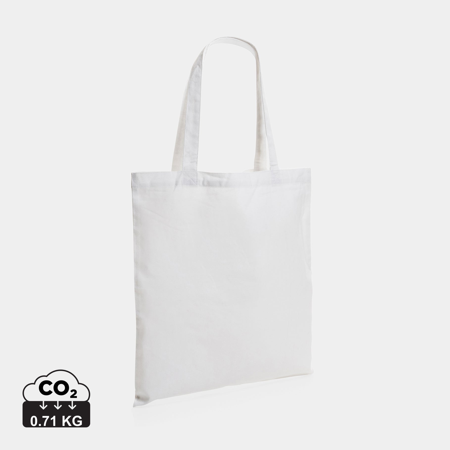 Impact AWARE™ Recycled cotton tote 145g