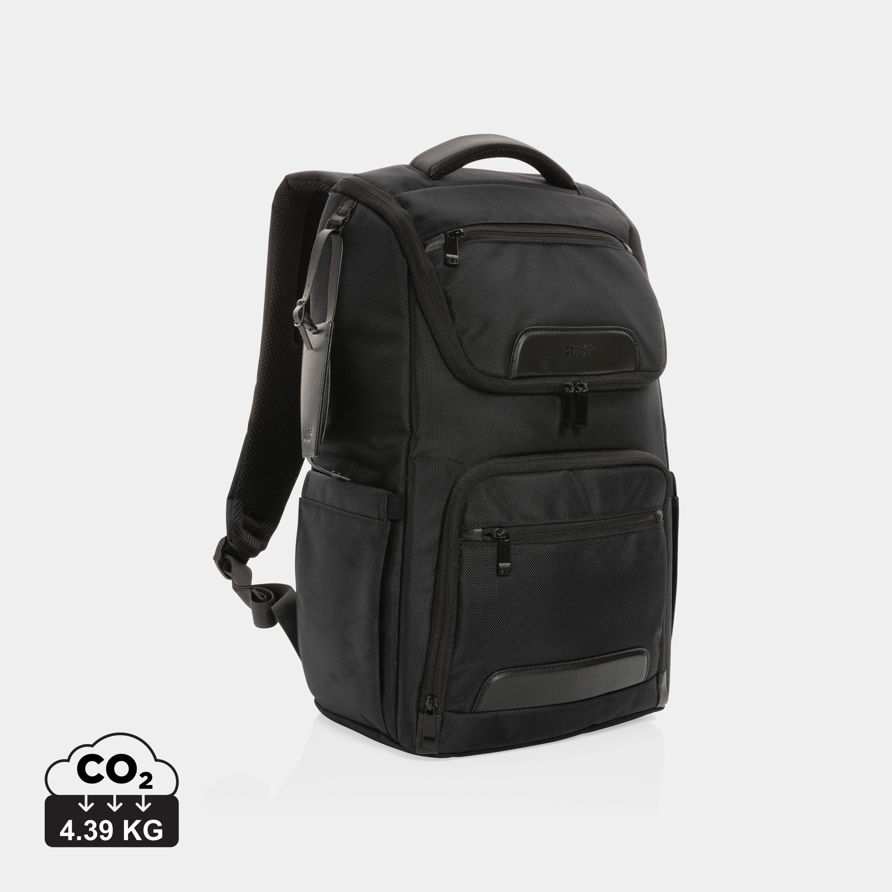 Swiss Peak AWARE™ RPET Voyager 15.6" laptop backpack