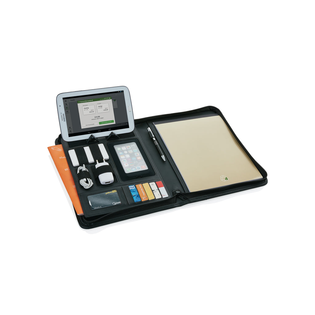 Essential zipper tech portfolio - Black