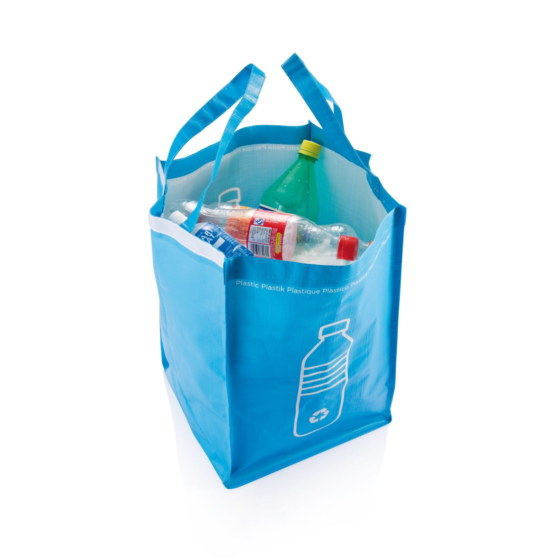 3pcs recycle waste bags - Indigo