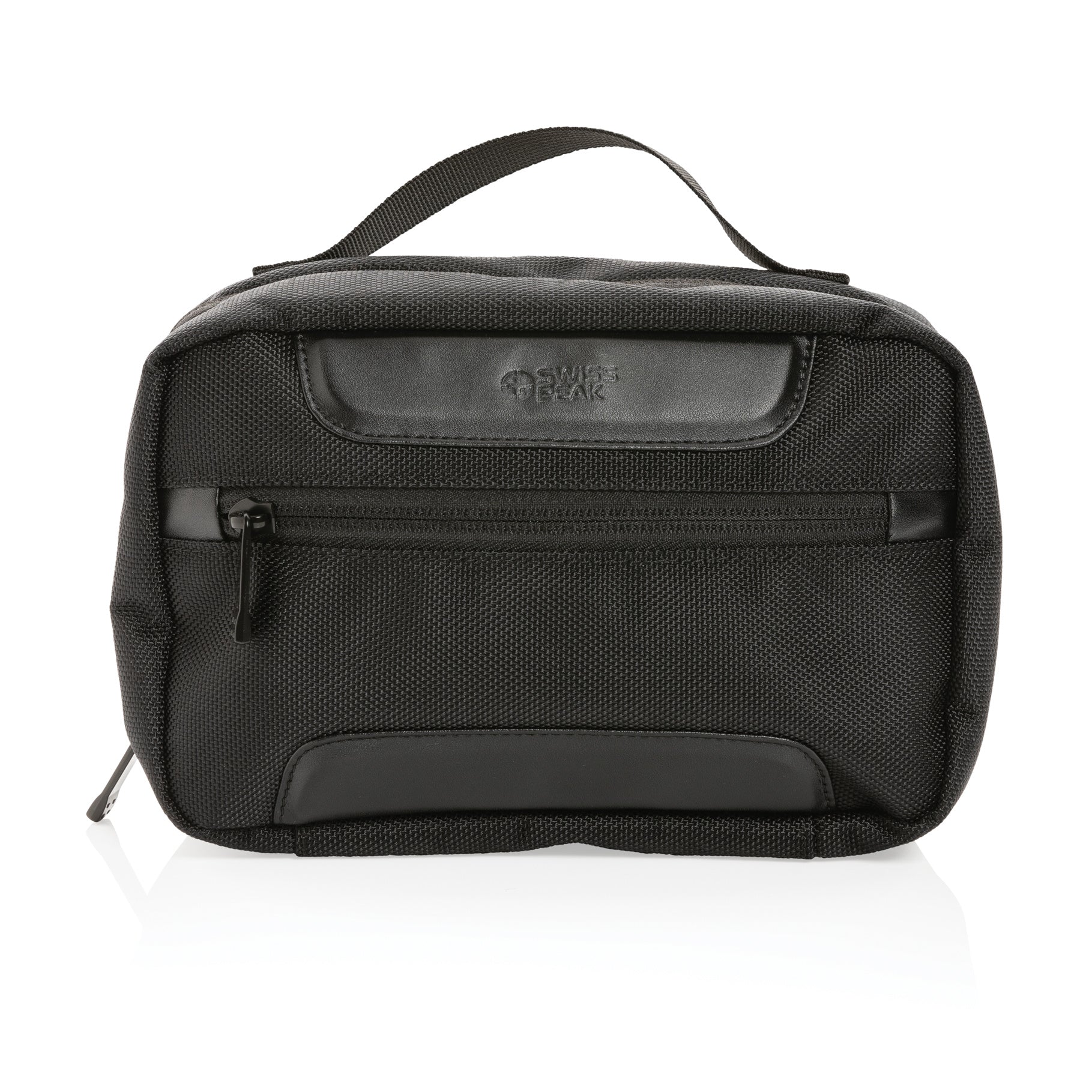 Swiss Peak AWARE™ RPET Voyager toiletry bag - Indigo