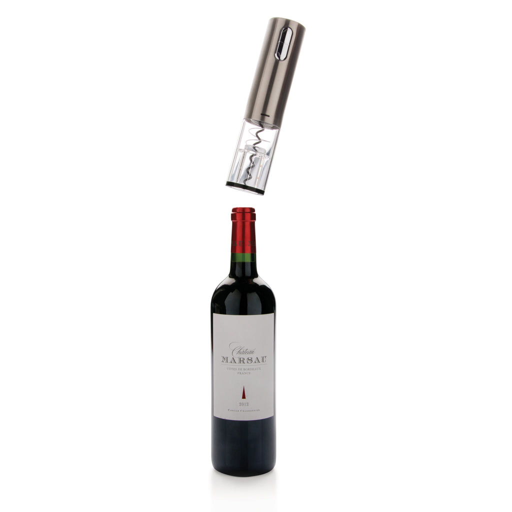 Electric wine opener - USB rechargeable - Grey