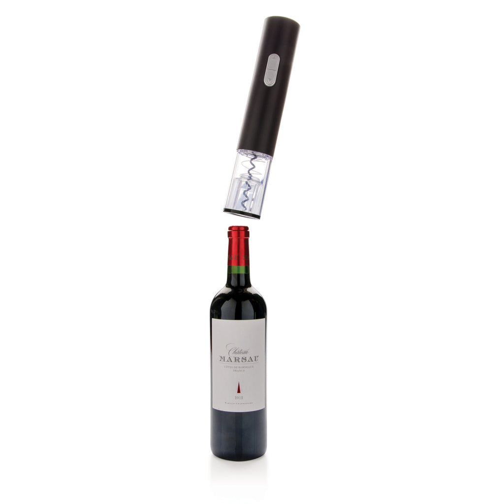Electric wine opener - battery operated - Black