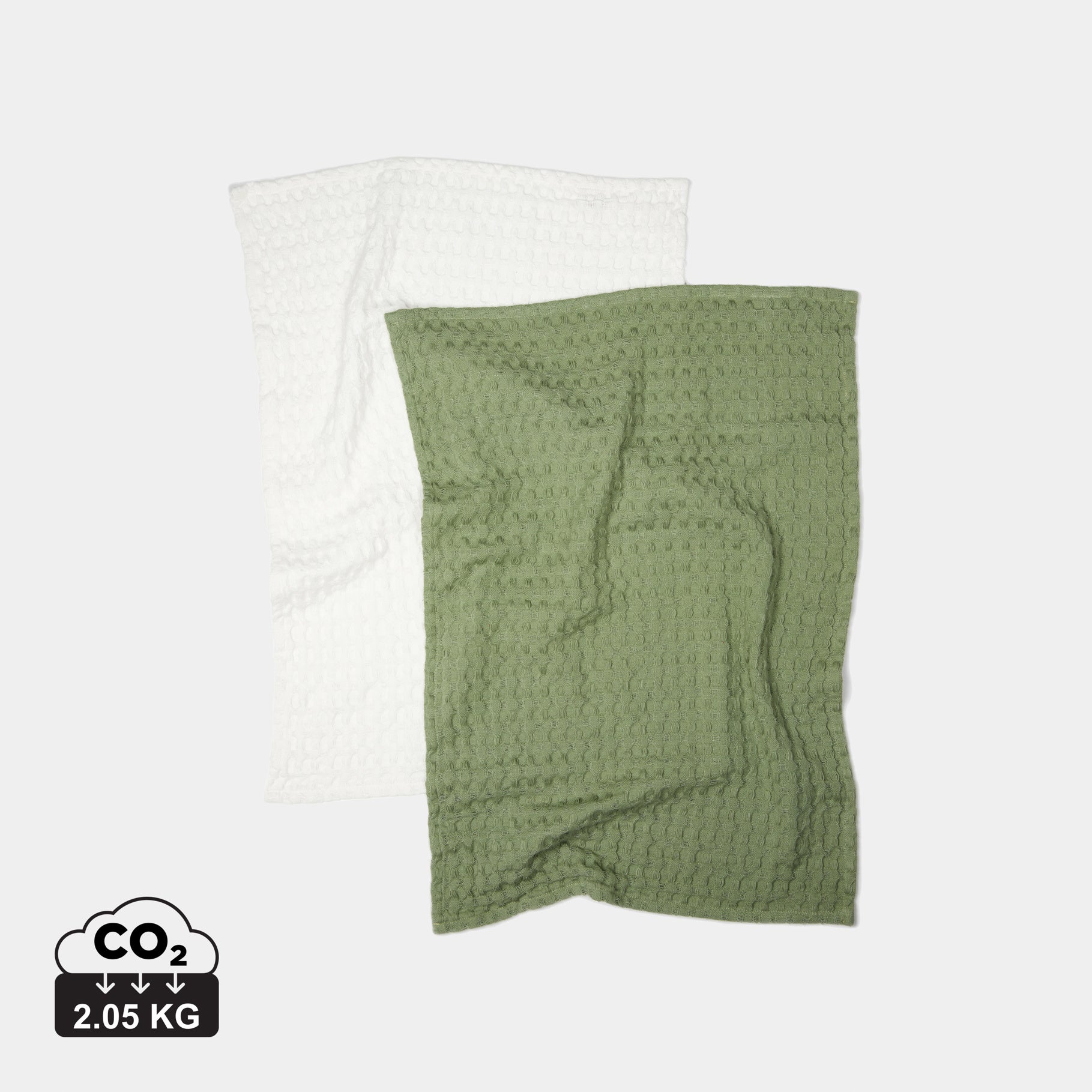 VINGA Cromer waffle kitchen towel, 2 pcs